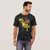 Thanksgiving Turkeysaurus T-Rex Turkey Dinosaur To Tシャツ (正面フル)