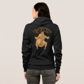 Thanksgiving Twerkey Adult Full-Zip Hoodie パーカ (裏面フル)