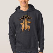 Thanksgiving Twerkey Adult Pullover Hoodie パーカ (正面)