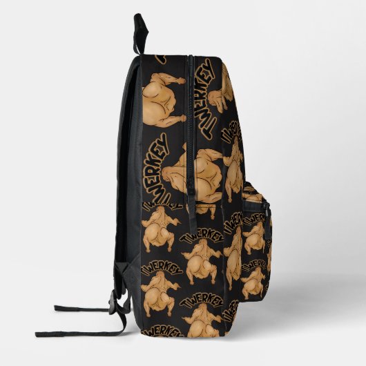 Thanksgiving Twerkey  Backpack プリントバックパック (左)