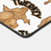 Thanksgiving Twerkey Desk Mat デスクマット (コーナー)