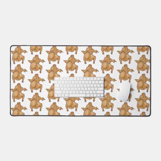 Thanksgiving Twerkey  Desk Mat デスクマット (キーボード&マウス)