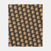 Thanksgiving Twerkey Fleece Blanket フリースブランケット (正面)