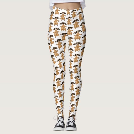 Thanksgiving Twerkey Leggings レギンス (正面)
