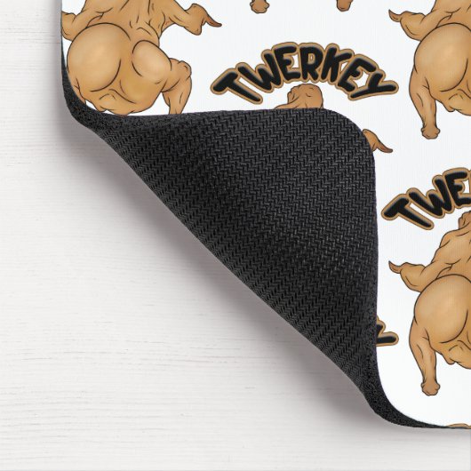 Thanksgiving Twerkey  Mousepad マウスパッド (コーナー)