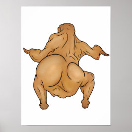 Thanksgiving Twerkey Poster ポスター