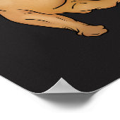 Thanksgiving Twerkey Poster ポスター (角)