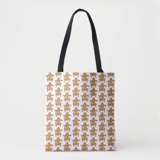 Thanksgiving Twerkey Tote Bag トートバッグ (正面)