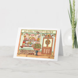 Thanksgiving Vintage Shop カード