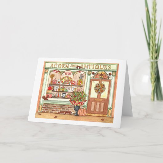 Thanksgiving Vintage Shop カード (正面)