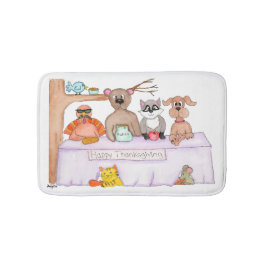 Thanksgiving - Where is the Turkey? バスマット