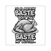 Thanksgiving Wood Art Stamp ラバースタンプ (インプリント)