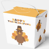 Thanksgiving Yellow Orange Turkey Big Leftovers  フェイバーボックス (裏面)