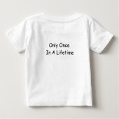 Thanksgivukkahユダヤ人のトルコのベビーのTシャツ ベビーTシャツ (裏面)