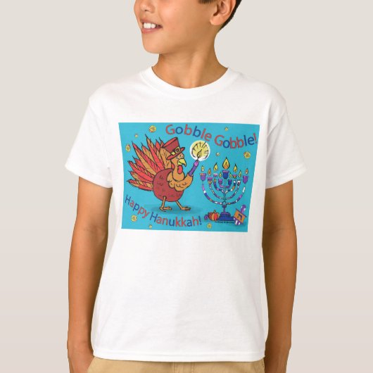 Thanksgivukkah-T Tシャツ (正面)