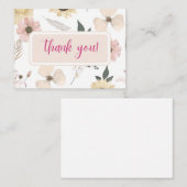 Thankyou card ノートカード (正面/裏面)