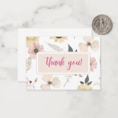 Thankyou card ノートカード (正面/裏面インサイチュ)