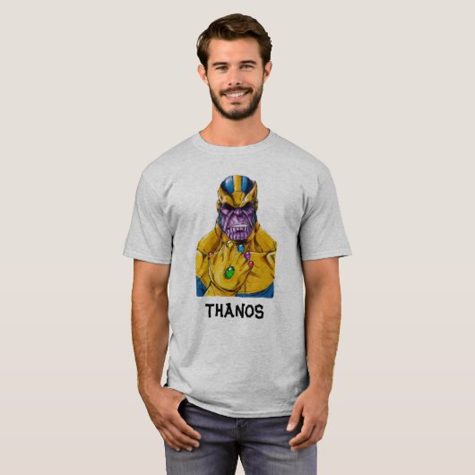 Thanos Manopla Tシャツ (正面フル)