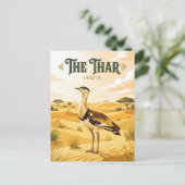 Thar Desert India ポストカード (スタンド正面)