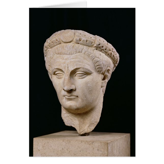 Thasosからの皇帝Claudiusのバスト (正面)