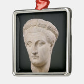 Thasosからの皇帝Claudiusのバスト メタルオーナメント (左)