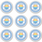 Thassos Island, Greece Multiple Packシール シール (正面)