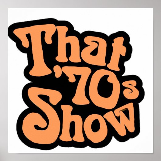 That 70's ショーロゴ ポスター (正面)