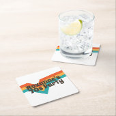 That 70s Birthday Party  スクエアペーパーコースター (インサイチュ)