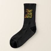 That '90s Band - グランジ Logo Black ソックス (左外側)