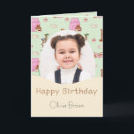 That Cat Life Kidsフォト誕生日カード カード<br><div class="desc">お誕生日の願いを猫を愛する友人に送る親お気に入りの念的な方法を探して？猫柄のデザイン誕生日カードを折り畳み編集可能な文字と写真で見る！誰でもスマイルできる可愛らしい猫柄のカードは、誕生日の挨拶にtouchを添えるのに最適だ。編集可能な文字や写真のための豊富な宇宙とカスタマイズ、あなたのスタイルやメッセージに合わせてユニークカードを使用できる。紙と色高品質は鮮やか、あなたのカードが永続的な印象を作ることを保証し、折り畳まれたデザインはあなたの誕生日の願いに優雅さの余分なtouchを追加する。さらに、便利なサイズは封筒に入スリップまたは滑ることり、すぐに友人に送信する簡単を作る。あなたはもし、猫好きの友達に誕生日の願いを送るカワイイでカスタマイズ可能な方法を探している猫パターンのデザイン編集可能な文字と誕生日カードを組み合わせたパーフェクトな選択。今すぐ手に入れ猫の愛を広めよう！</div>