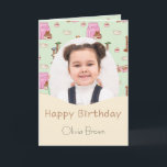 That Cat Life Kidsフォト誕生日カード カード<br><div class="desc">お誕生日の願いを猫を愛する友人に送る親お気に入りの念的な方法を探して?猫柄のデザイン誕生日カードを折り畳み編集可能な文字と写真で見る!誰でもスマイルできる可愛らしい猫柄のカードは、誕生日の挨拶にtouchを添えるのに最適だ。編集可能な文字や写真のための豊富な宇宙とカスタマイズ、あなたのスタイルやメッセージに合わせてユニークカードを使用できる。紙と色高品質は鮮やか、あなたのカードが永続的な印象を作ることを保証し、折り畳まれたデザインはあなたの誕生日の願いに優雅さの余分なtouchを追加する。さらに、便利なサイズは封筒に入スリップまたは滑ることり、すぐに友人に送信する簡単を作る。あなたはもし、猫好きの友達に誕生日の願いを送るカワイイでカスタマイズ可能な方法を探している猫パターンのデザイン編集可能な文字と誕生日カードを組み合わせたパーフェクトな選択。今すぐ手に入れ猫の愛を広めよう!</div>