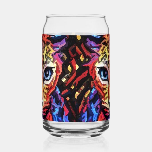 That Colorful Leopard Look  ガラス缶 (右)