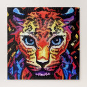 That Colorful Leopard Look ジグソーパズル (縦)