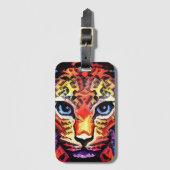That Colorful Leopard Look  ラゲッジタグ (正面縦)