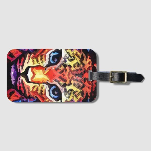 That Colorful Leopard Look  ラゲッジタグ (正面横)