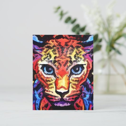 That Colorful Leopard Look Paper Sheet (スタンド正面)