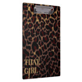 That Girl Leopard Print Clipboard クリップボード (右)