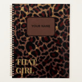 That Girl Leopard Print Planner プランナー手帳 (正面)