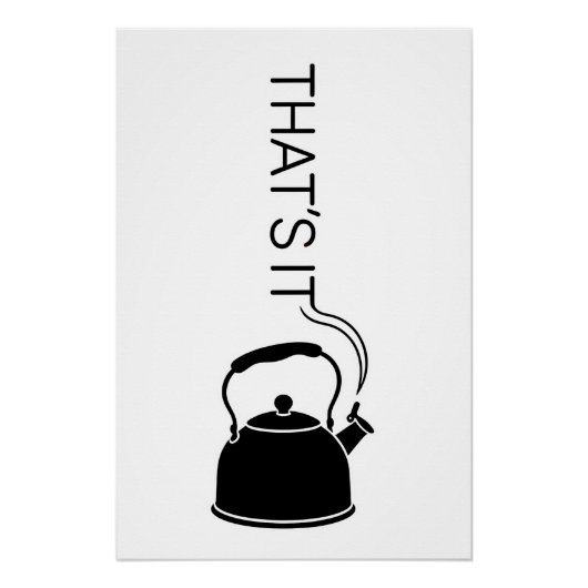 That is it streaming text from kettle ポスター (正面)