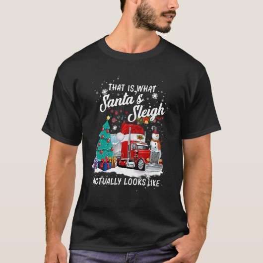 That Is What Santa s Sleigh Actually Looks Like Tシャツ (正面)