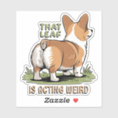 That Leaf Is Acting Weird シール (シート)