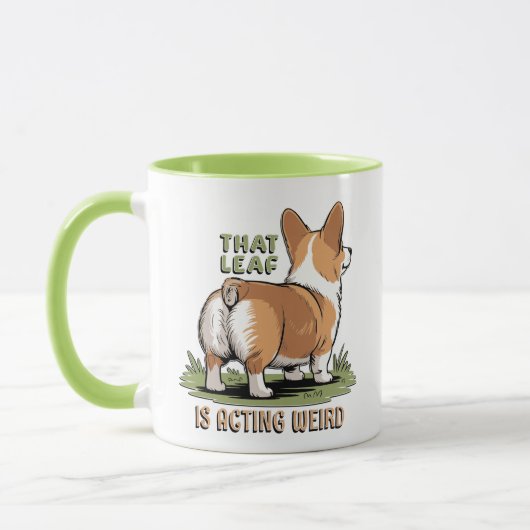That Leaf Is Acting Weird マグカップ (左)