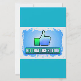 That Likeボタンの招待状とアナウンス