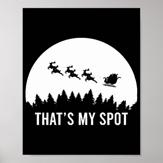 That My おもしろい Spot Systems Session Santa on Sleigh ポスター (正面)