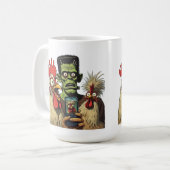 “That One Friend”Cheesy Chicken Selfies コーヒーマグカップ (正面左)