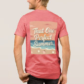 That One Perfect Summer トライブレンドＴシャツ (裏面)
