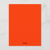 That’s Amore Italian Doodles Wedding 招待状 (裏面)