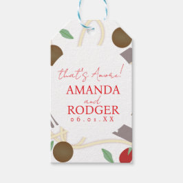 That’s Amore Italian Pasta Wedding ギフトタグ