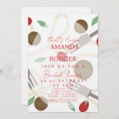 That’s Amore Italian Pasta Wedding 招待状 (正面/裏面)