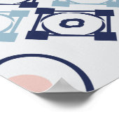 That’s Amore Italian Tiles and Hearts ポスター (角)